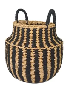 Latest Seagrass Belly Basket Product 3 - Diamond Crafts BD