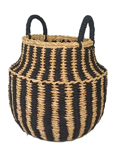 Latest Seagrass Belly Basket Product 3 - Diamond Crafts BD